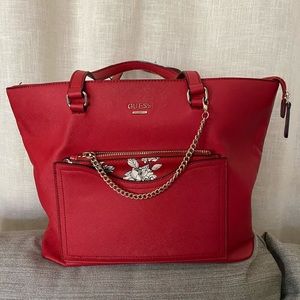 Guess Tote bag with Wrislet